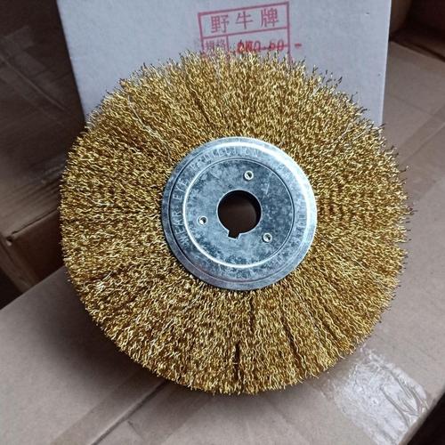 野牛牌鋼絲刷平形銅絲輪 多功能拋光利器，提升作業(yè)效率的新選擇